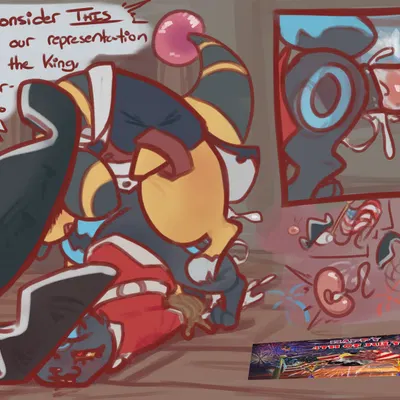 sobel (xurora), uma (xurora) (4th of july, nintendo) created by xurora