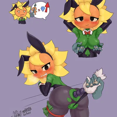 solar flare (pvz) (electronic arts, plants vs. zombies) created by ackee