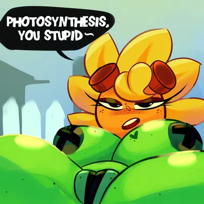 solar flare (pvz) (electronic arts, plants vs. zombies) created by mckeyes