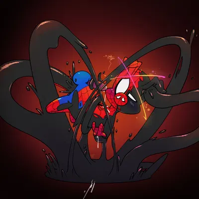 spider-ham (character), venom (marvel) (marvel) created by argon vile