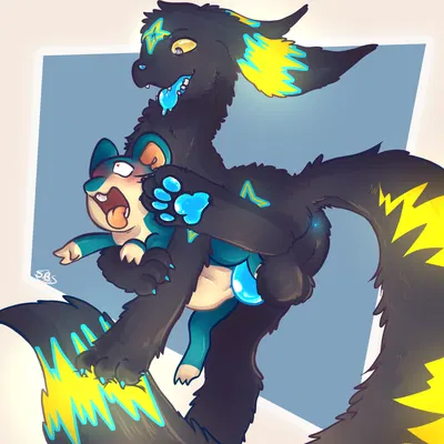 spike lightning (nintendo, pokemon) created by cactie