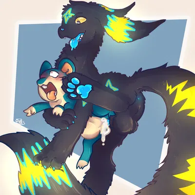 spike lightning (nintendo, pokemon) created by cactie