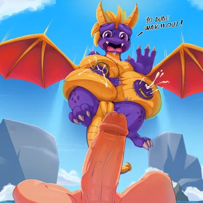 spyro (activision, mythology) created by devilbluedragon