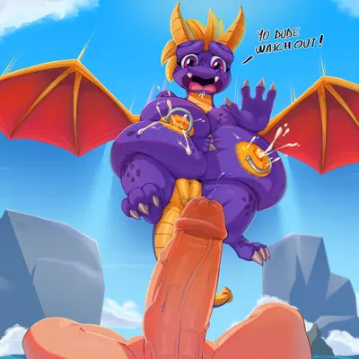 spyro (activision, mythology) created by devilbluedragon