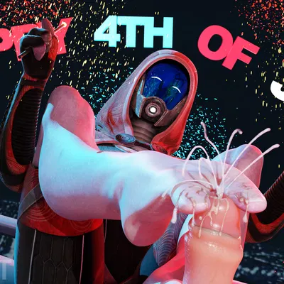 tali'zorah (4th of july, bioware) created by wasplit