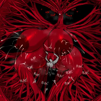 the flesh god (ze blackball.d) created by ze blackball.d