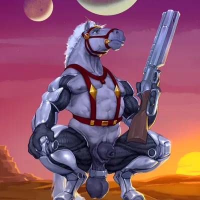 thirty thirty (bravestarr, filmation) created by laser (artist)