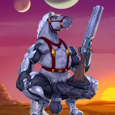 thirty thirty (bravestarr, filmation) created by laser (artist)