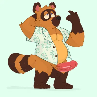 tom nook (animal crossing) (animal crossing, nintendo) created by cakerthebear
