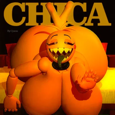 toy chica (cyanu), toy chica (fnaf) (five nights at freddy's, five nights at freddy's 2) created by nabito dan