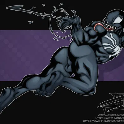 venom (marvel) (marvel) created by raccoondouglas
