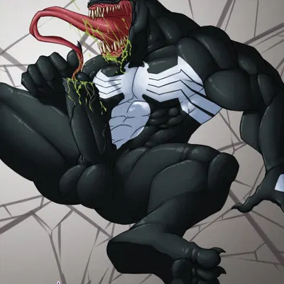 venom (marvel) (marvel) created by saruuk