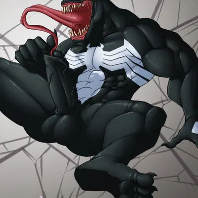 venom (marvel) (marvel) created by saruuk