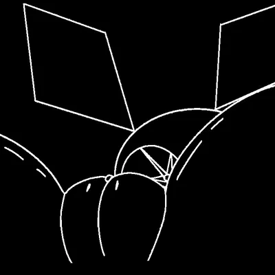 vibri (vib-ribbon) created by fresh knight