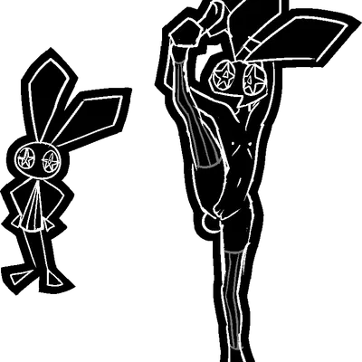 vibri (vib-ribbon) created by scherzande