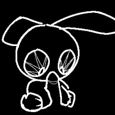 vibri (vib-ribbon) created by vussybussy