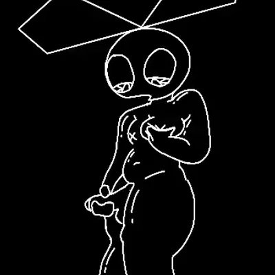 vibri (vib-ribbon) created by vussybussy