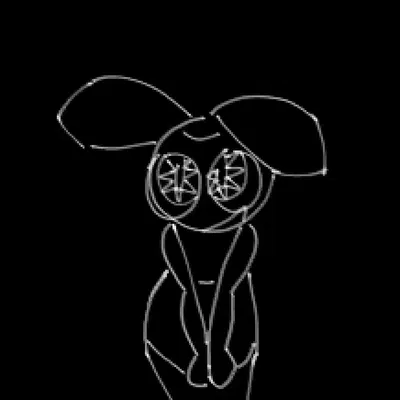 vibri (vib-ribbon) created by vussybussy