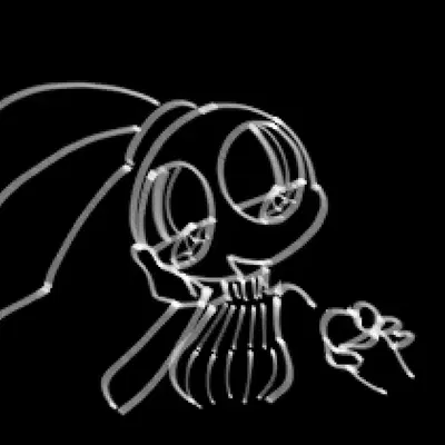 vibri (vib-ribbon) created by vussybussy