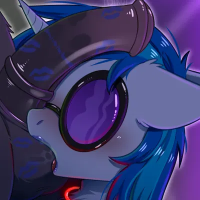 vinyl scratch (mlp) (friendship is magic, hasbro) created by dinoalpaka