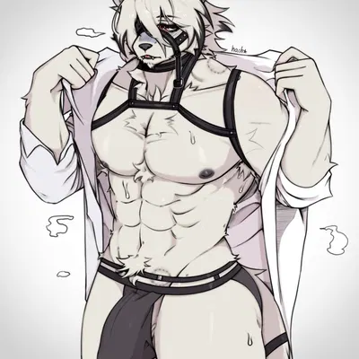 von lycaon (mihoyo, zenless zone zero) created by hachikxma