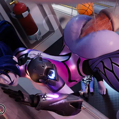 widowmaker (overwatch) (blizzard entertainment, overwatch) created by lewddokkae
