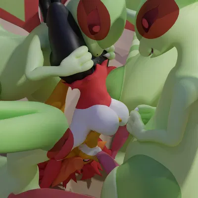 zaraya (nintendo, pokemon) created by bonepie