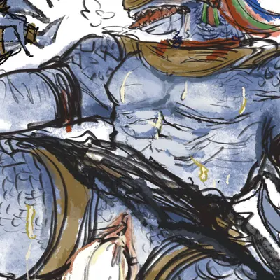 zoraal ja (final fantasy, final fantasy xiv) created by ishi kub