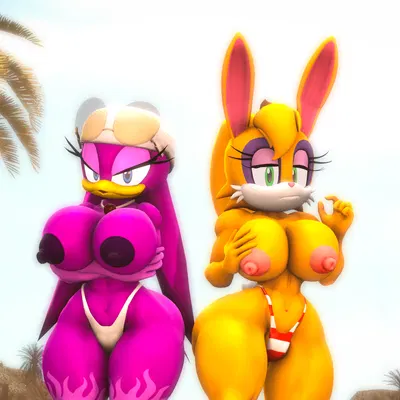 adam (juicyducksfm), bunnie rabbot, fan character (archie comics, idw publishing) created by juicyducksfm