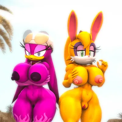adam (juicyducksfm), bunnie rabbot, fan character (archie comics, idw publishing) created by juicyducksfm
