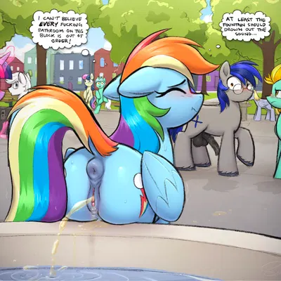 aerial ace, bonbon (mlp), derpy hooves (mlp) (friendship is magic, hasbro) created by selenophile