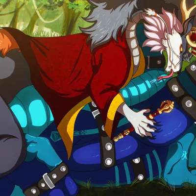 akira (akiraderg) (mythology) created by blakezarks