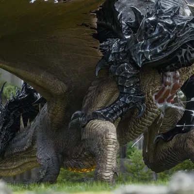 alduin (bethesda game studios, capcom) created by barlu