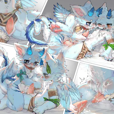 alex (alexreallytaken), kerf (rah soni) (mythology) created by angrygentoo