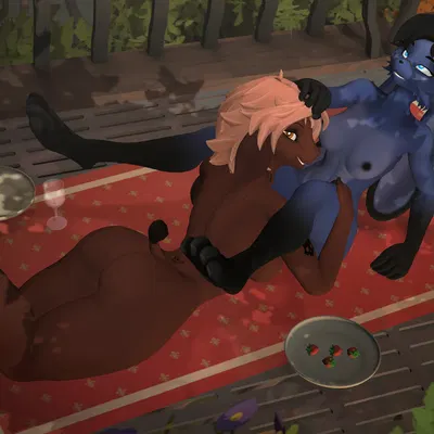 alicia (atoastedorange), domi (domi3d), warfare goat created by kortik