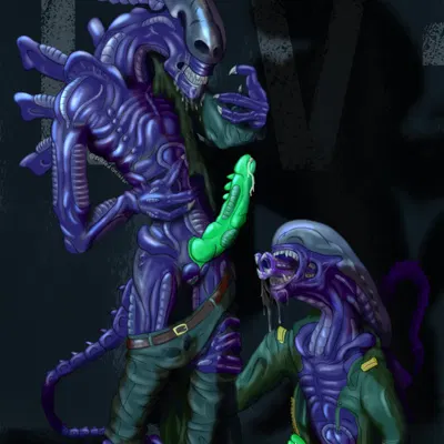 alien (franchise) created by xenomaker (artist)