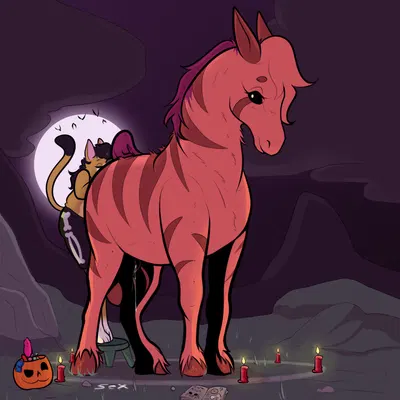 alondra (berrythedragon), dogga (halloween) created by doggasaurio