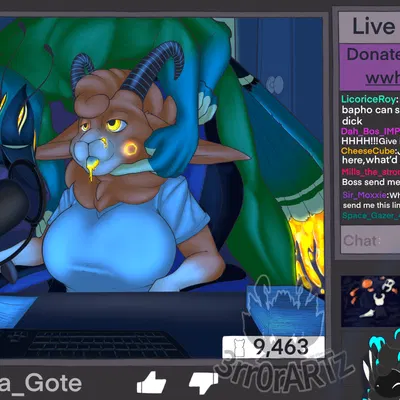 amorpho beelzely (calamity atom), sparky (calamity atom) created by 3rr0rartz.stud10