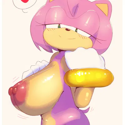 amy rose (sega, sonic the hedgehog (series)) created by edalv