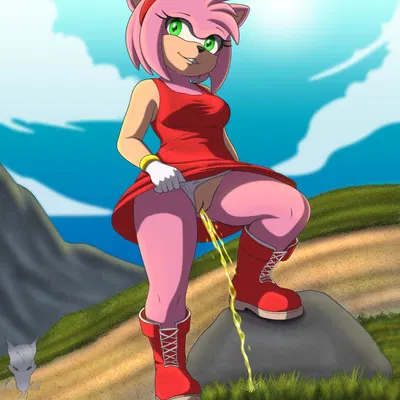 amy rose (sega, sonic the hedgehog (series)) created by lycadio