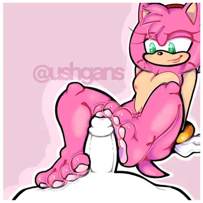 amy rose (sega, sonic the hedgehog (series)) created by ushgans