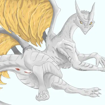 ancient dragon lansseax (elden ring, european mythology) created by zulu uwu