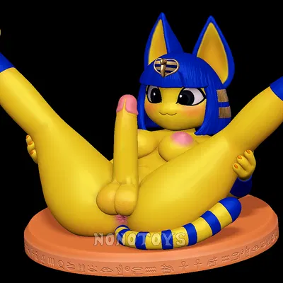 ankha (animal crossing) (animal crossing, nintendo) created by nonotoys