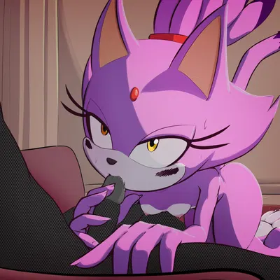 anon, blaze the cat (sega, sonic the hedgehog (series)) created by spikeybluething