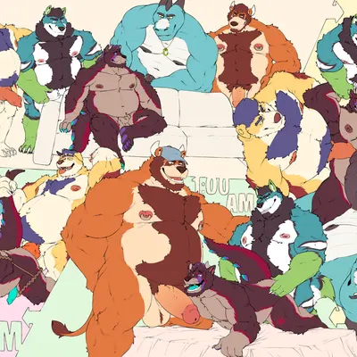 arctic the fox, cooper (shyish), draxius (mythology) created by averagezebraboy