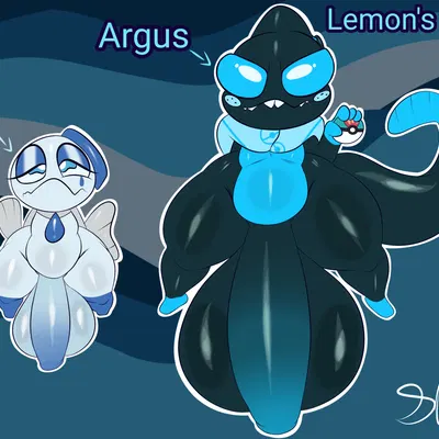 argus (plushtrapboy), gup (plushtrapboy) (nintendo, pokemon) created by plushtrapboyuwu