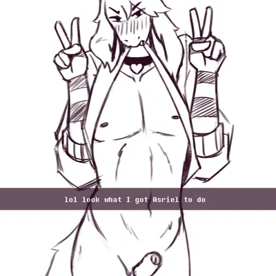 asriel dreemurr (undertale, undertale (series)) created by dracozhilla