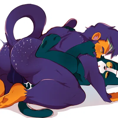 avocato, manic the monkey (final space) created by kirani art