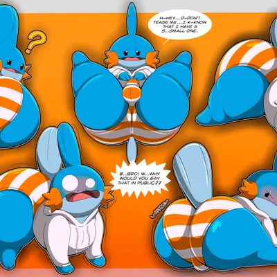 axel the mudkip (nintendo, pokemon) created by tepigfan101