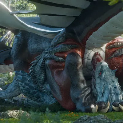 ayrrenth (capcom, monster hunter) created by barlu